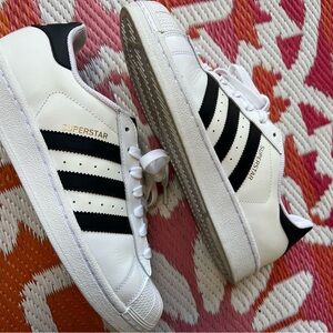 Adidas Superstars, women’s size 9.